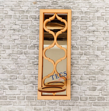 Damask Wall Sconce Candle Holder